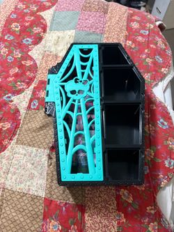 Damaged monster high coffin case $5