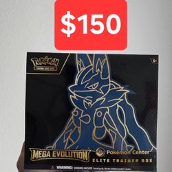 Mega Lucario Pokemon Center ETB