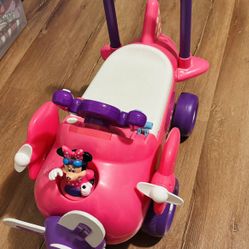 Minnie Mouse Airplane Ride-On