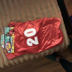 Dog Football Player Costume Corgi Size