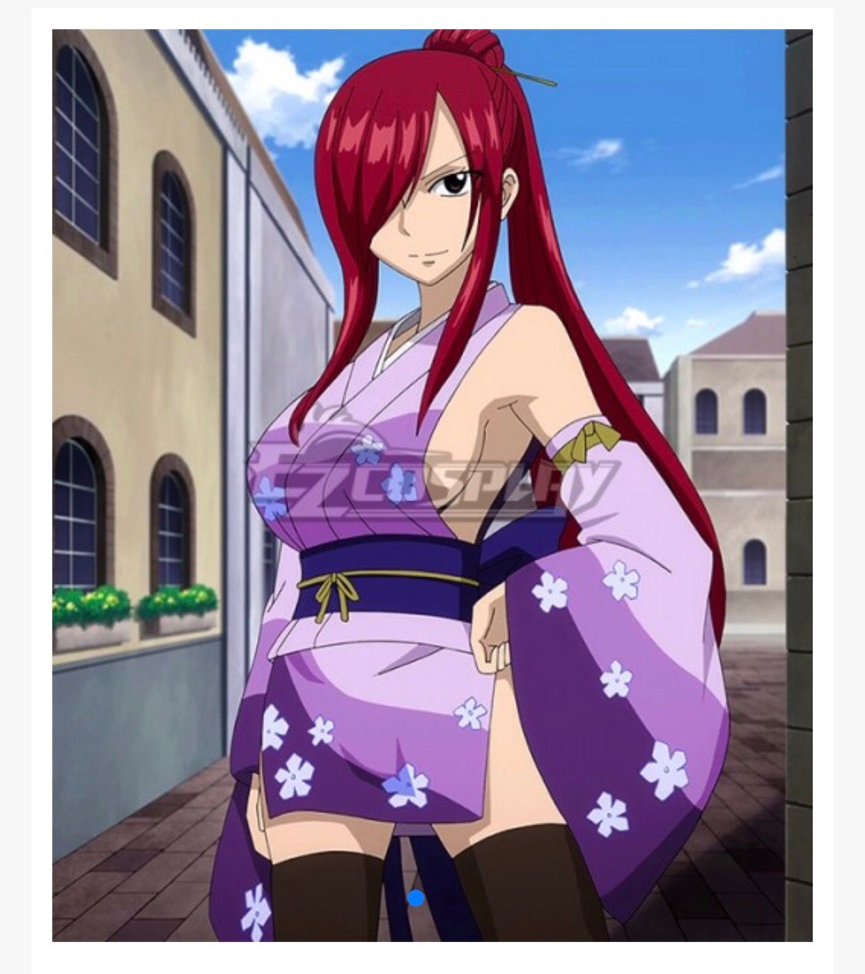 Erza Scarlett Kimono Cosplay