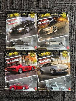 Hot Wheels Premium Modern Classics Bundle – Brand New | 4 Cars