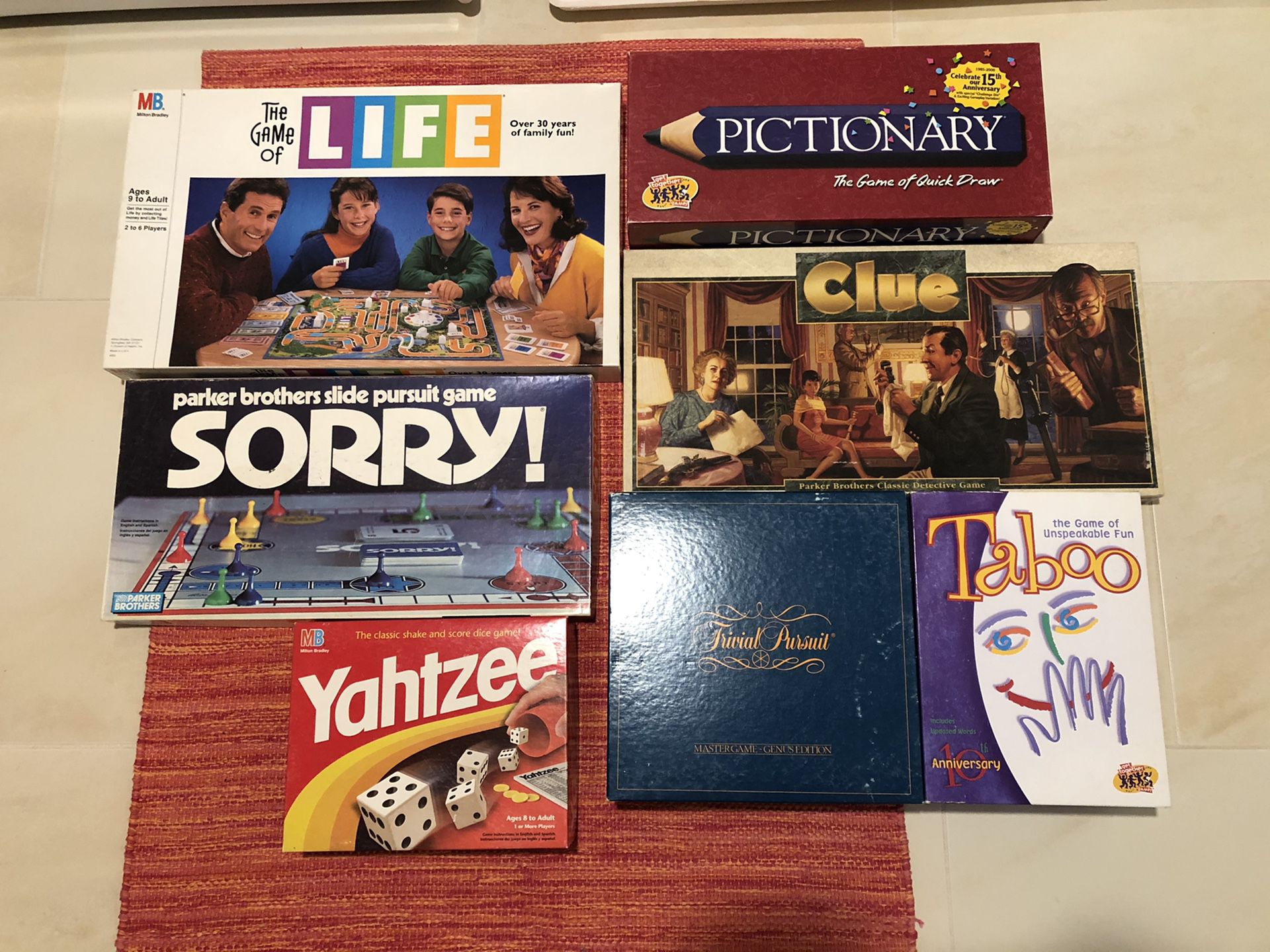 Board Games — PENDING PICK UP
