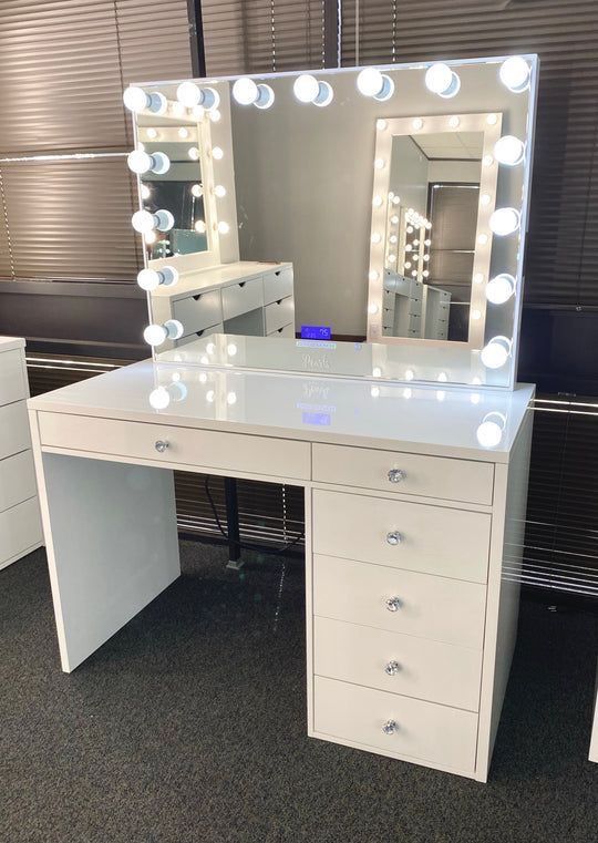 Where Beauty Begins! Classic Vanity With Modern Touch 