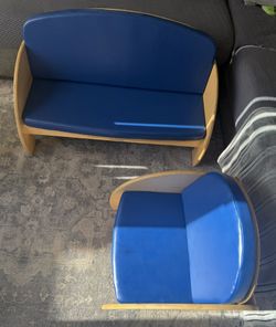 Kids Wooden Sofa Set 