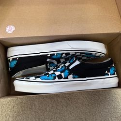 Butterfly Checkered Vans