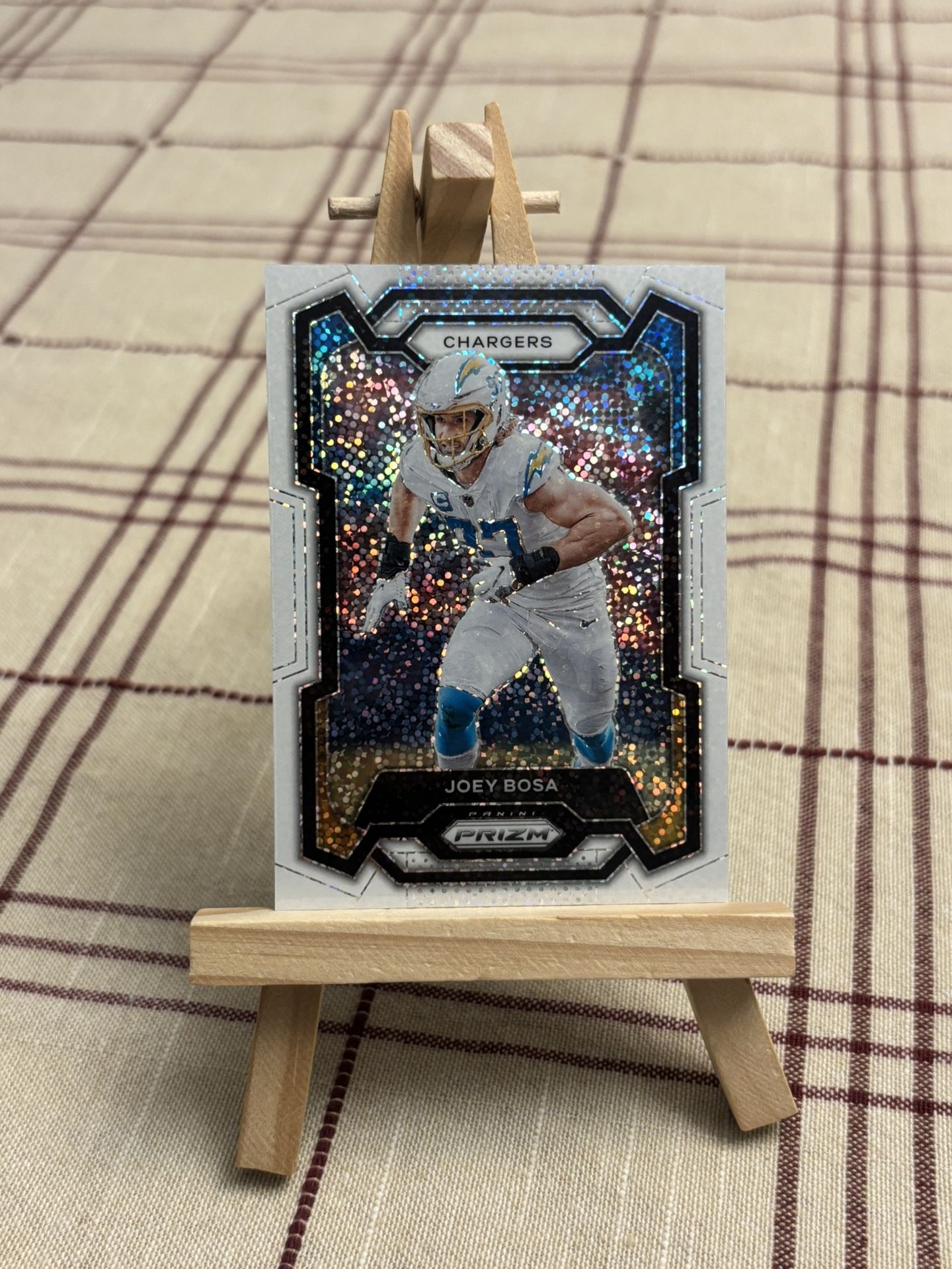 Joey Bosa White Sparkle Prizm