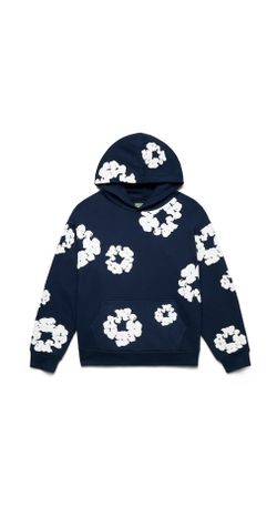 DENIM TEARS NAVY BLUE HOODIE BRAND NEW!