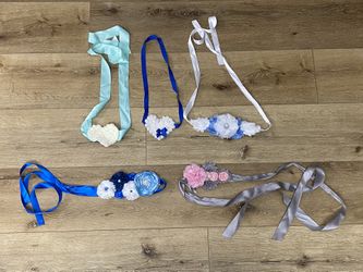 Newborn Photography- Lot Of 5 Headbands