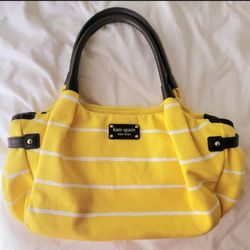 Kate Spade Yellow White Bag