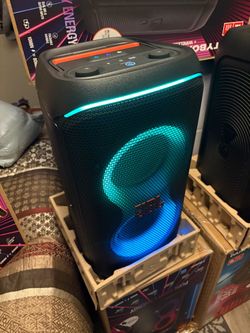 JBL >< Partybox Club Live 120 Portable Bluetooth Party Speaker, LED Light Show, JBL Pro Sound, NO MIC