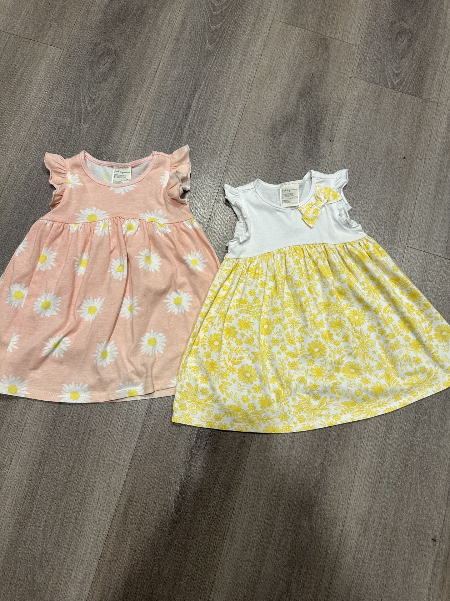 2 baby girl dresses first Impressions brand
