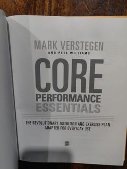 Core Performance Workout Book