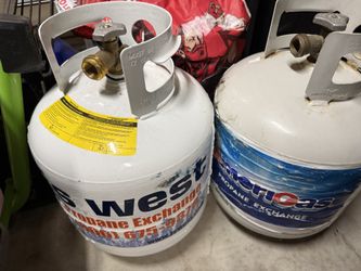 2 Propane Tanks