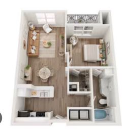1-bedroom apartment available in Old Town Scottsdale.