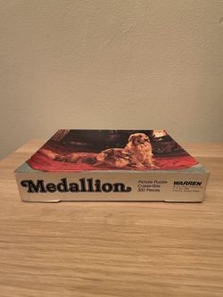 Medallion Golden Retriever Puzzle