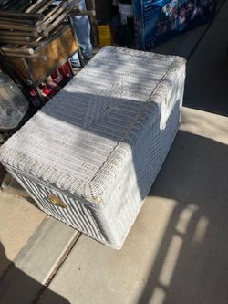 Wicker storage