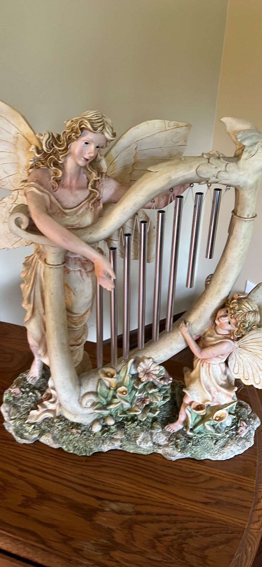 Harp And Angel Wind Chimes 