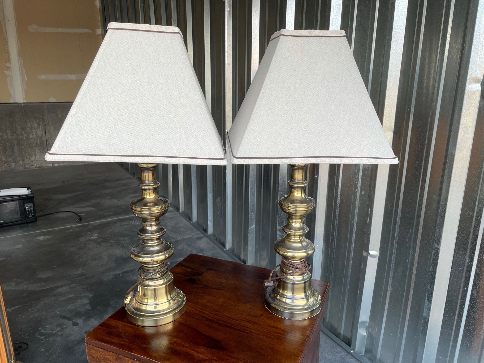 Set Of Matching Lamps