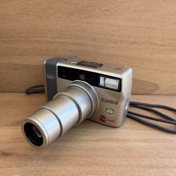 Vintage Konica Z-up 130e 35mm Point and Shoot Camera