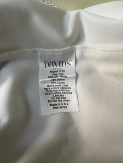 David’s Bridal Slip With Slit