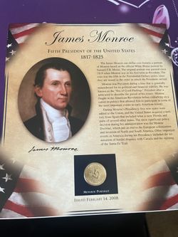 JAMES MONROE PRESIDENTIAL DOLLAR 