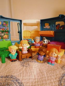 Fisher Price Songs And Sounds Camper With Extra Little People 