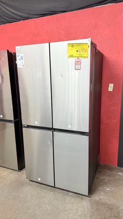Stainless Steel 4-Door French Door Refrigerator