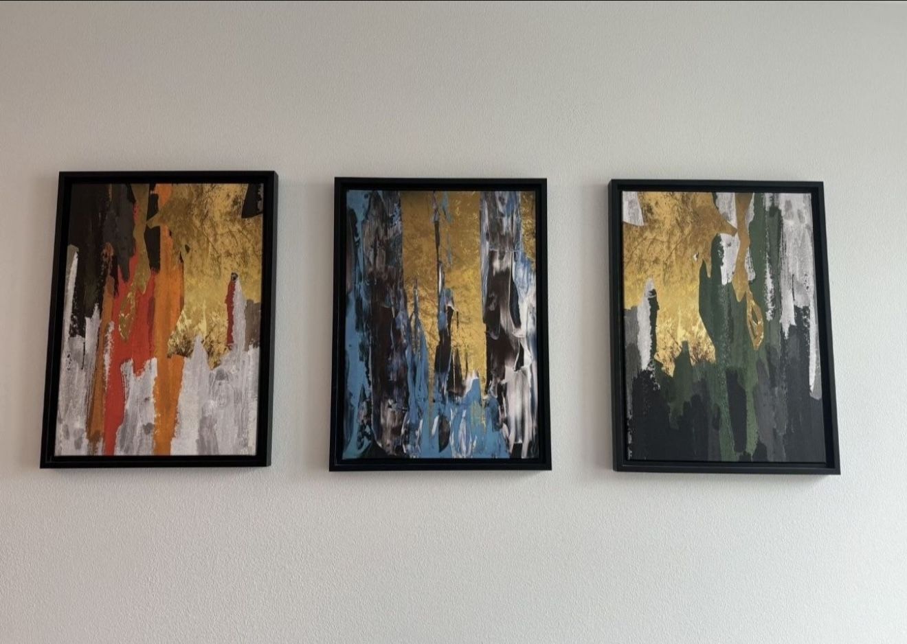 Canvas Art Real Wood Frames