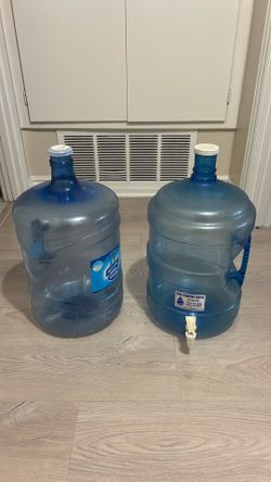 2x 5 Gallon Water Jugs- Good Conditions