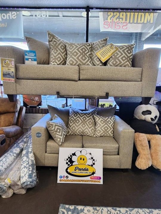 Sofa And Loveseat new $699 Cash Price