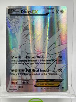 Pokémon TCG Phantom Forces Dialga EX 122/119 Holo English