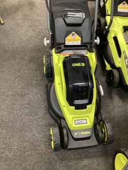 RYOBI18V HP Brushless 13” Push Behind Lawnmower (Tool-Only) $140