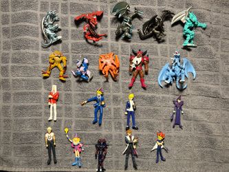 1.5 PVC Mini Figure Yu-Gi-Oh lot of 18