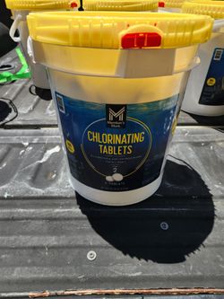 3in chlorine tabs 40lbs