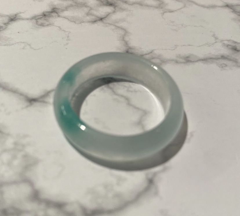 Jade Ring Sz 9