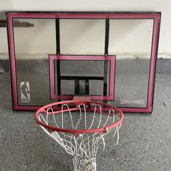Basketball Backboard And Basket.            20 Dollars 