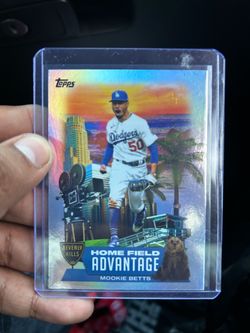 2022 Topps Series 1 Homefield Advantage Mookie Betts #HA-8 Los Angeles Dodgers