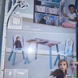 Frozen Table And Toy Organizer