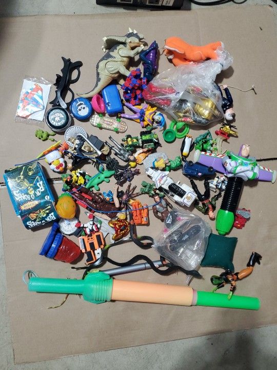 1980s 1990s Vintage Old Toys Lot Games Collectors