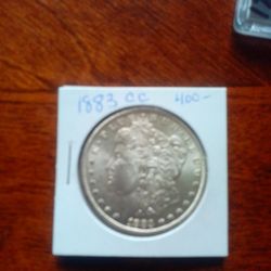 CC 1883 CC Morgan Silver Dollar 