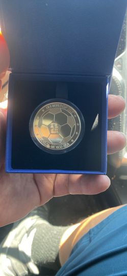 FIFA commemorative coin