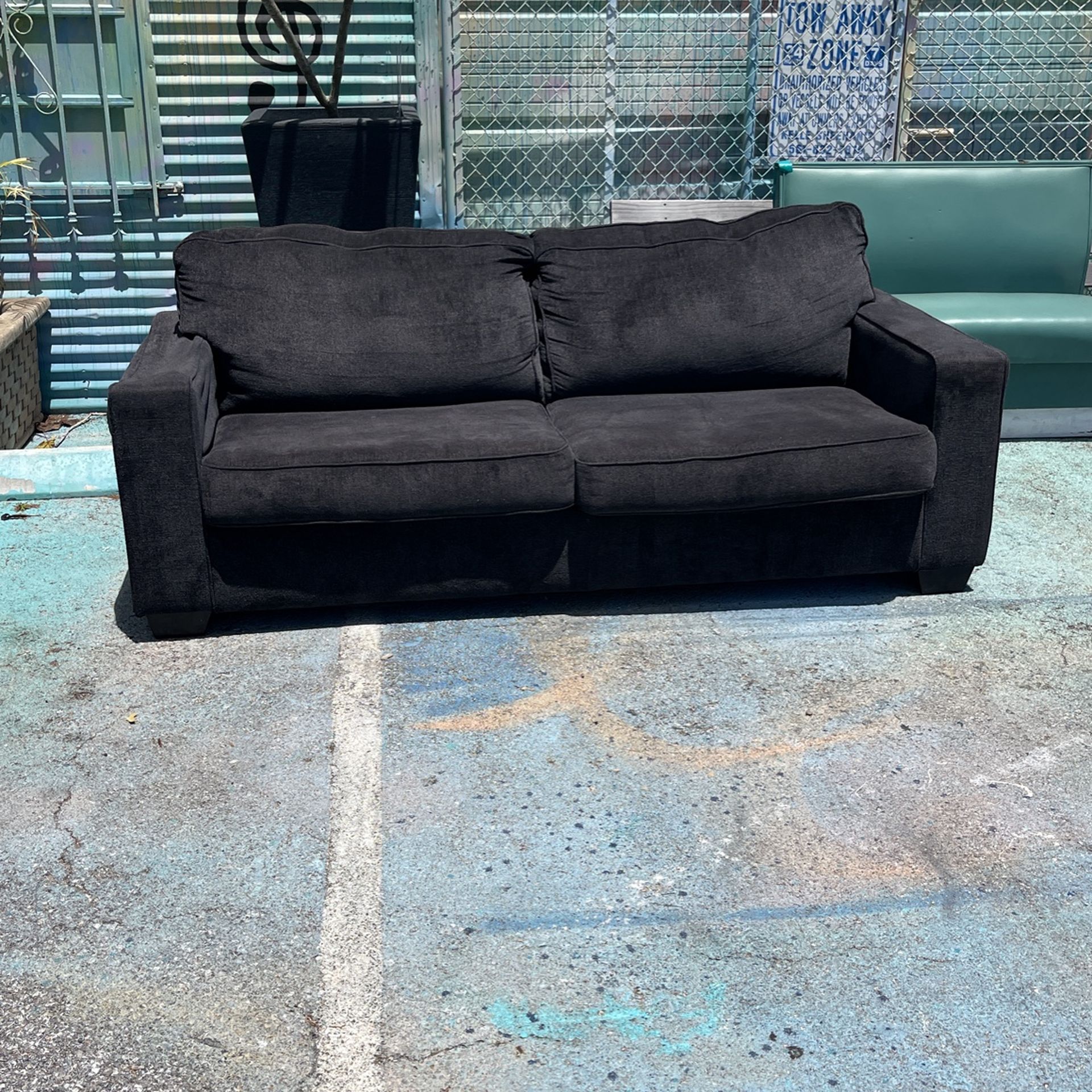 Free black couch
