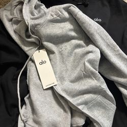 Gray Alo Jacket Size Small