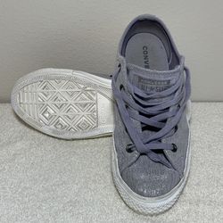 Youth Converse Chuck Taylor All Star - Purple Shimmer - Size 3