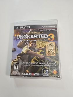 PS3 Uncharted 3 Drake's Deception GOTY Edition