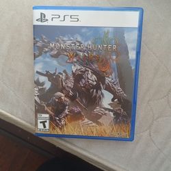 New Copy Of Monster Hunter Wilds PS5 