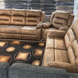 📲📲 3 PIECE SOFA LOVESEAT AND CHAIR $999 📲📲