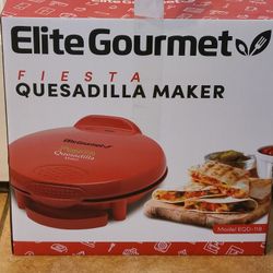 Elite Gourmet Fiesta  Quesadilla Maker,brand New