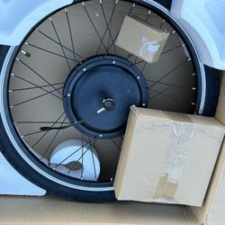 26 inch front electric bicycle wheel kit conversion for 180